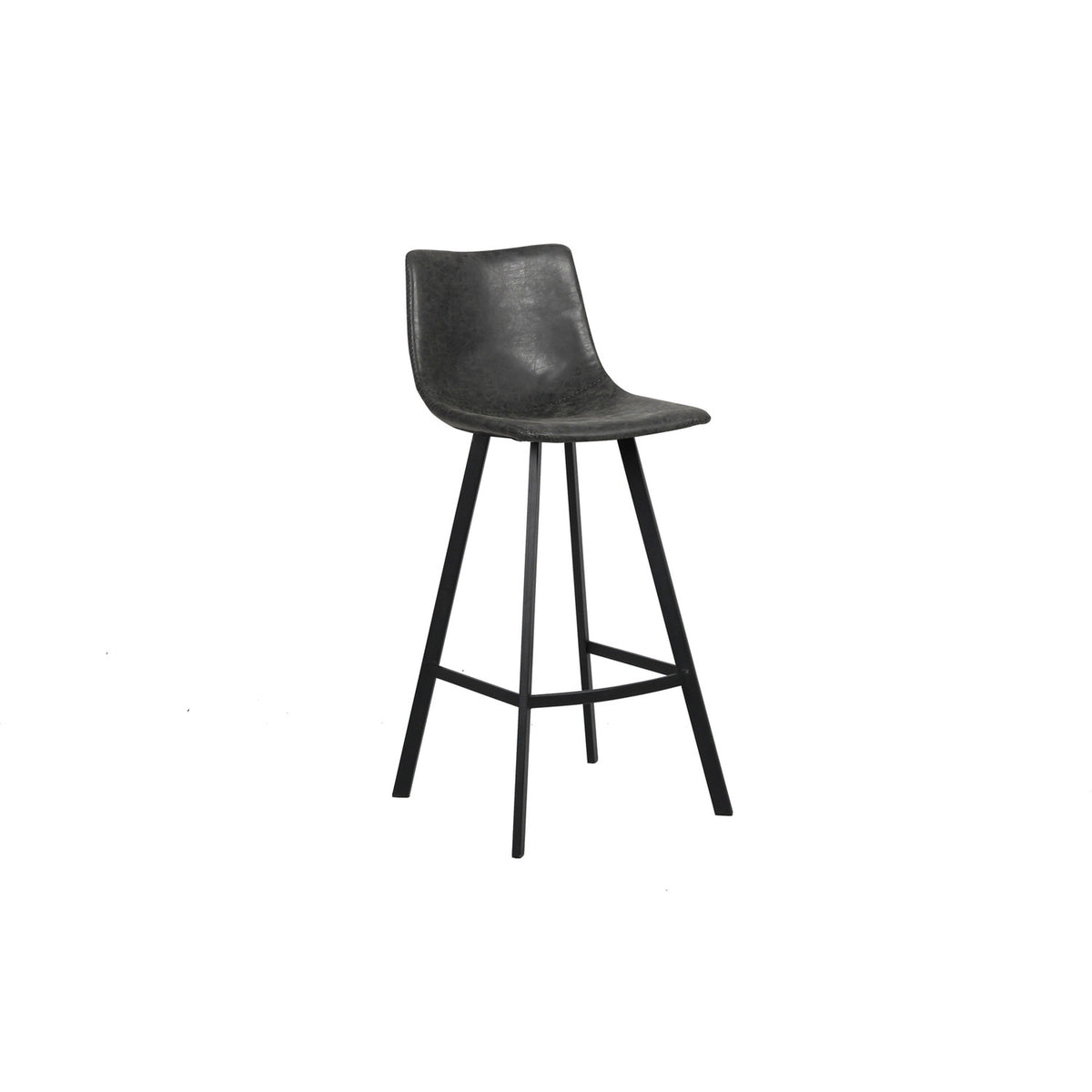 Tabouret de bar Ozan — PU vintage