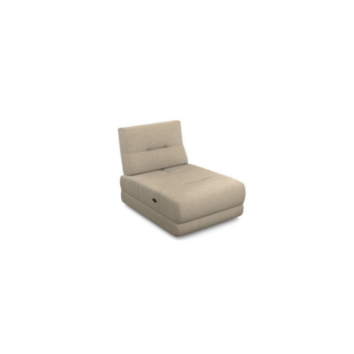 Salon d'angle modulaire Flux — Beige sable