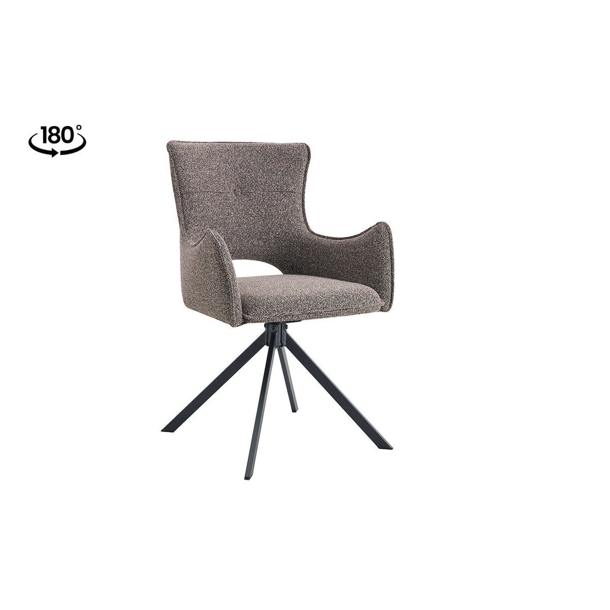 Chaise Billy pivotante — Tissu