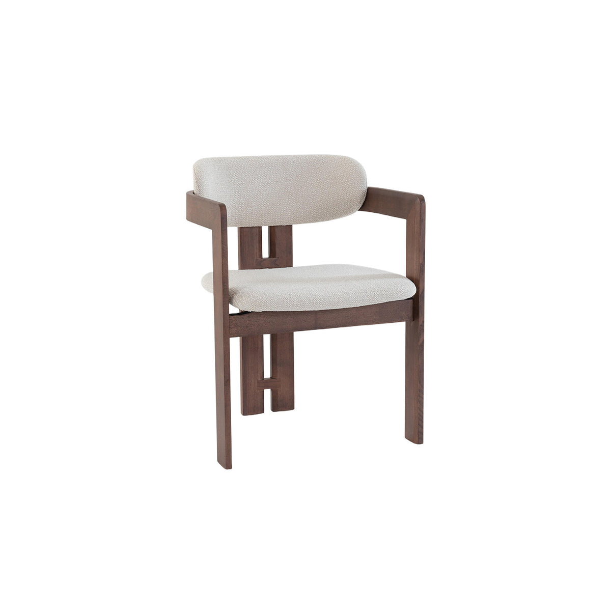 Chaise Camille — Frêne massif et tissu