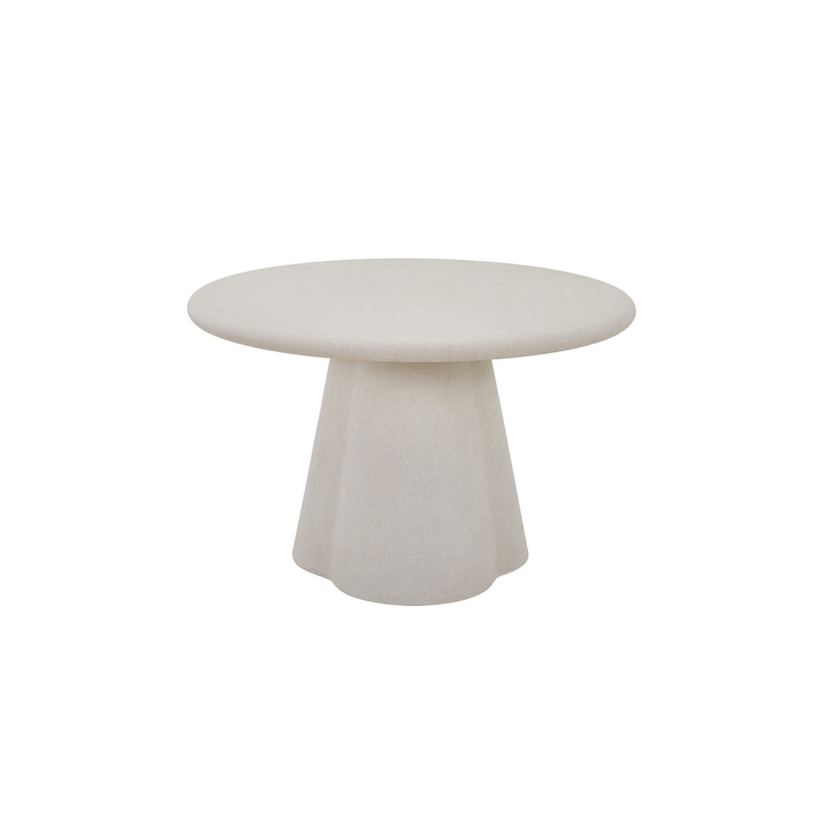 Table Faro — Effet ciment, organique ou ronde