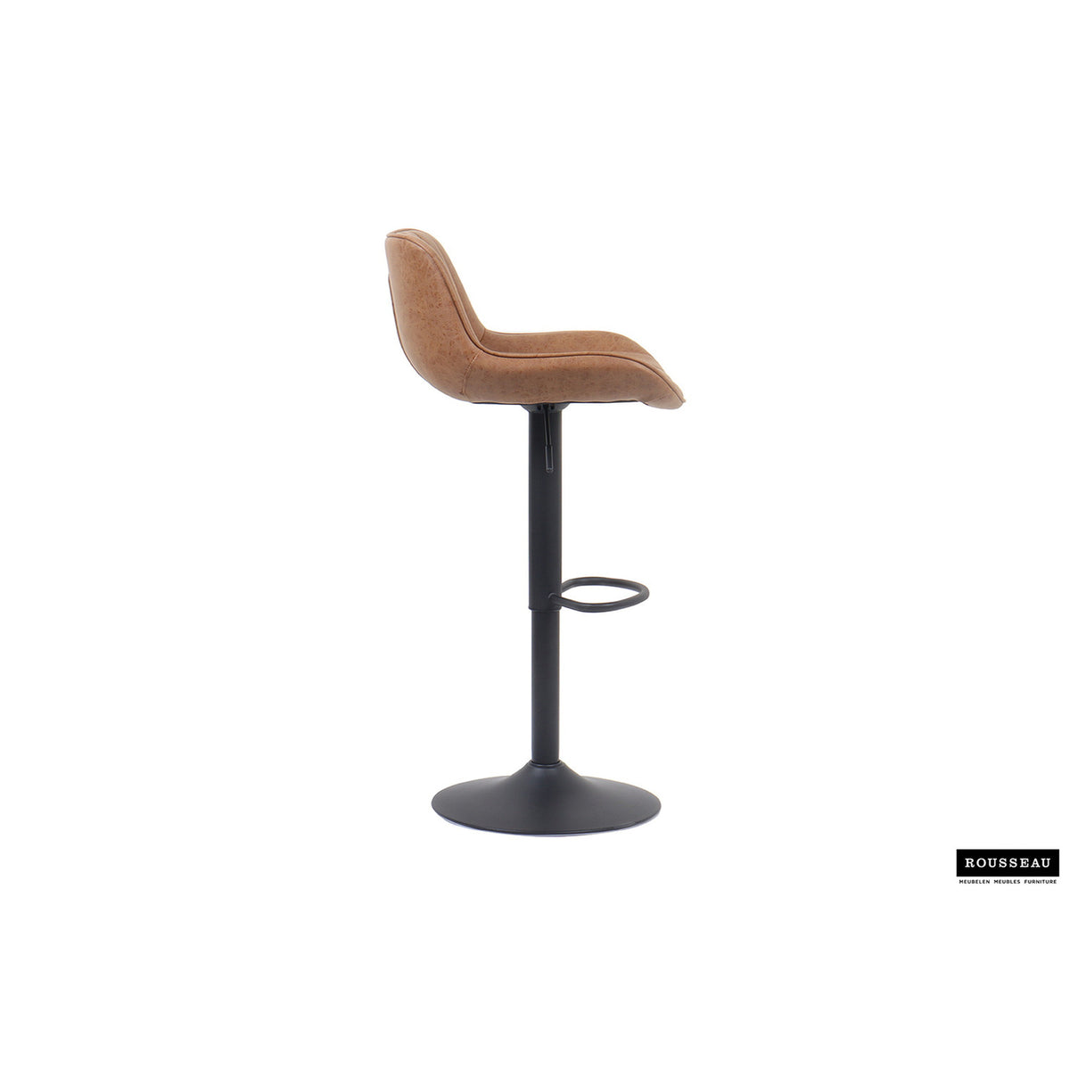 Tabouret de bar Fenna — PU vintage