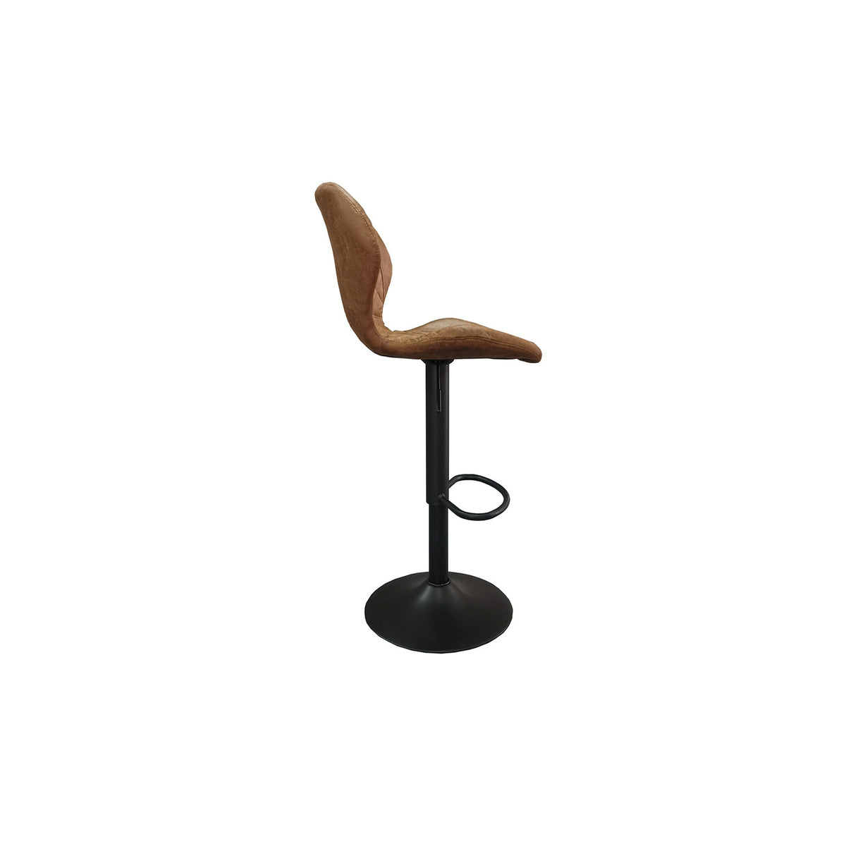 Tabouret de bar Malaga — PU capitonné