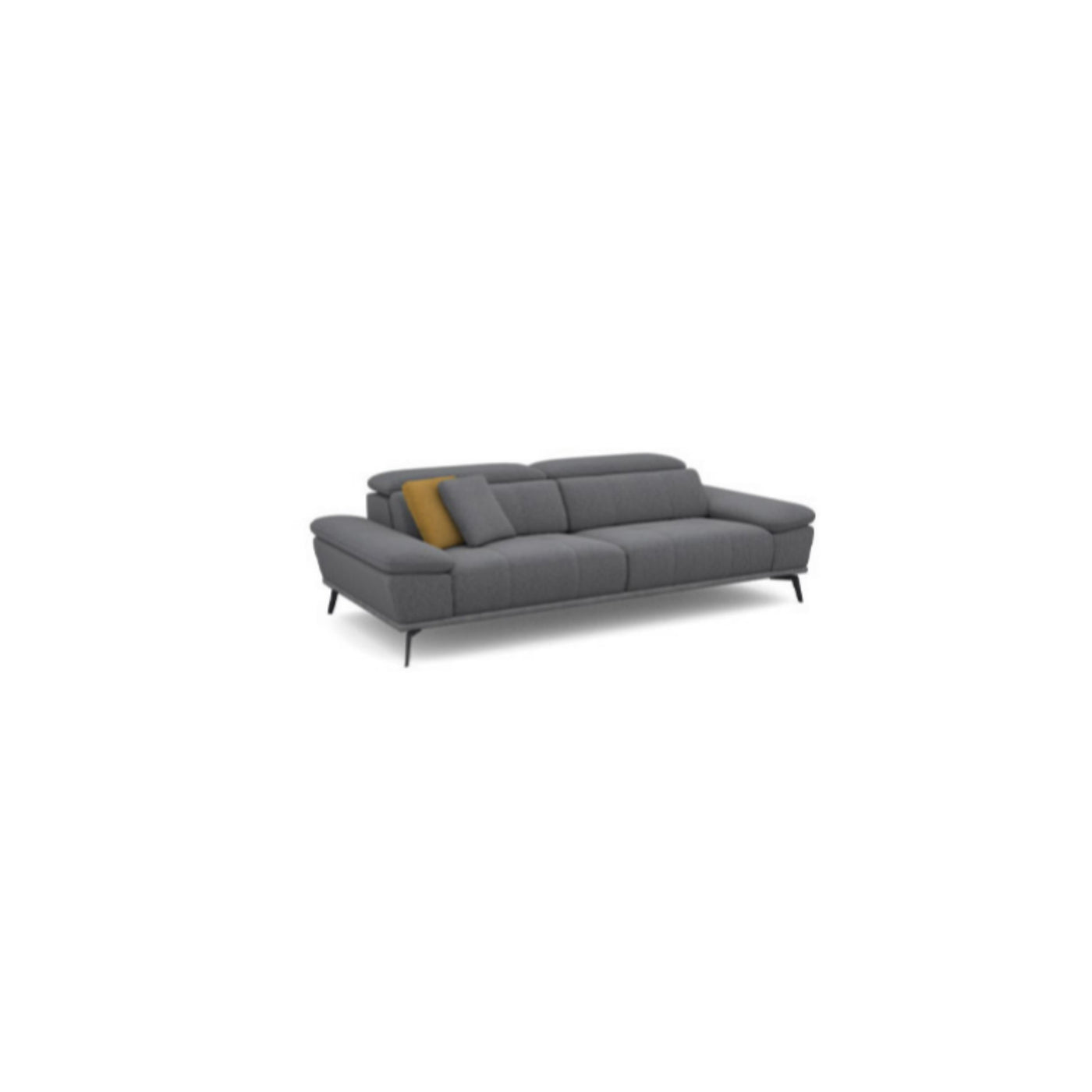 Salon d'angle modulaire Forio — Gris bleuté