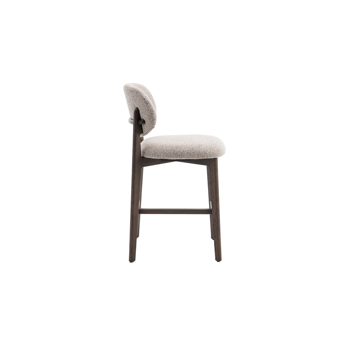 Chaise de comptoir Carmen — Chêne massif