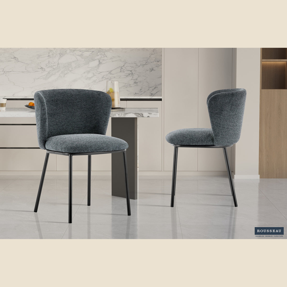 Chaise Arthur — Tissu