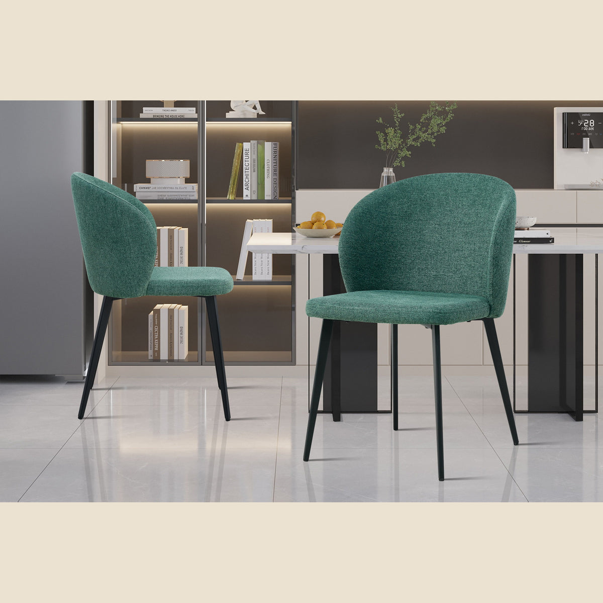 Chaise Toledo — Tissu ou bouclé