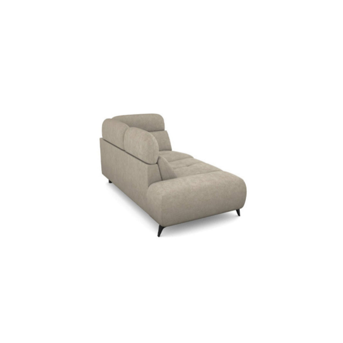 Salon d'angle modulaire Sora — Gris clair
