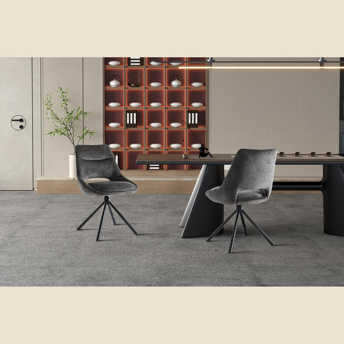Chaise Dante — Tissu