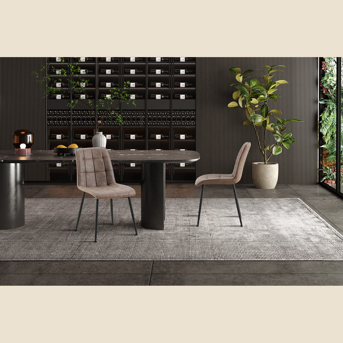 Chaise Furas — Simili vintage
