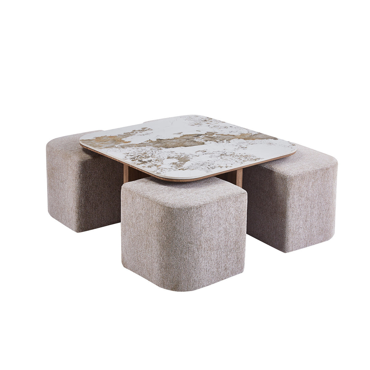 Table basse Evora — Pierre brillante Pandora