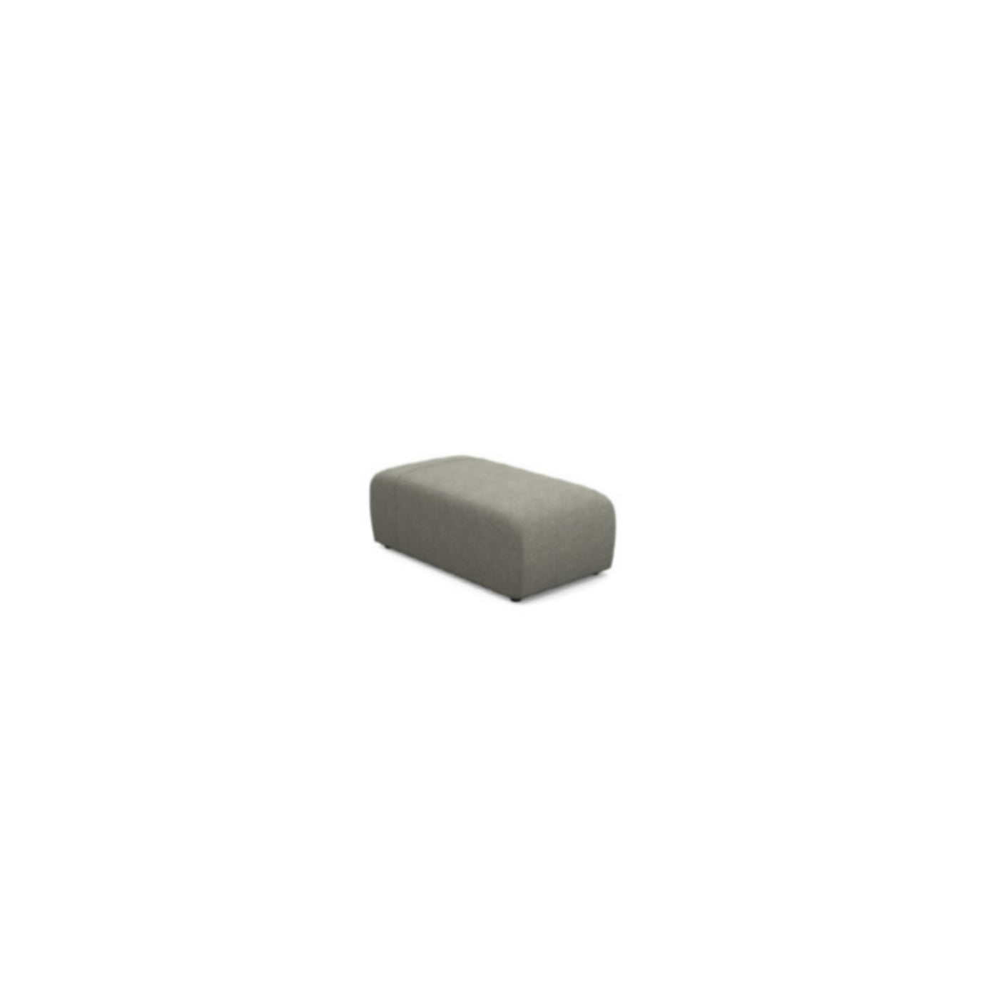 Salon d'angle modulaire Amber — Gris clair chiné