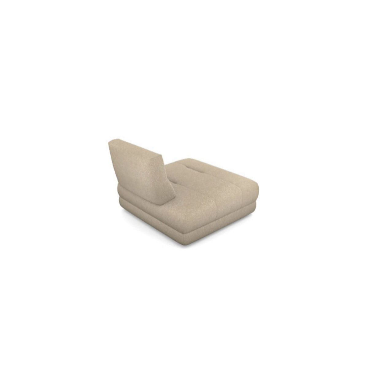Salon d'angle modulaire Flux — Beige sable