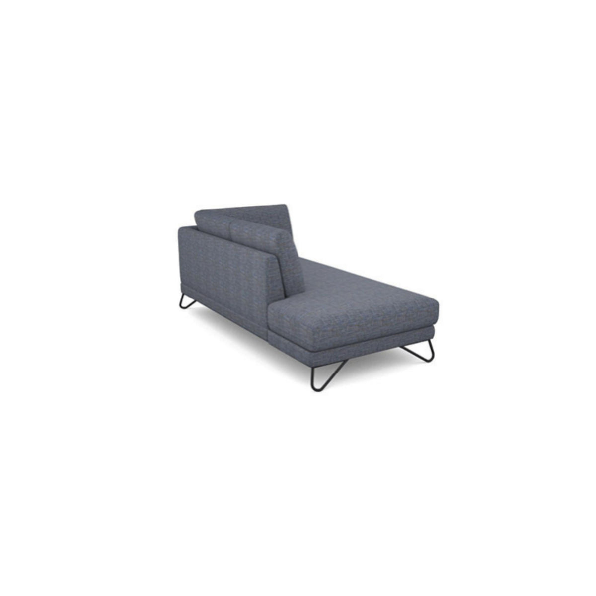 Salon d'angle modulaire Tatum — Taupe chiné