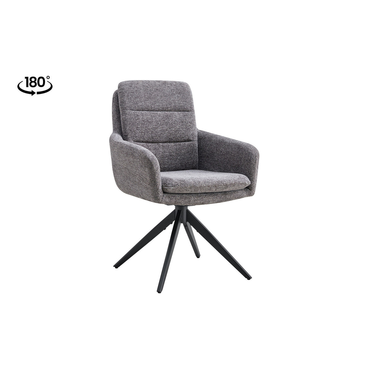 Chaise Lisold — Pivotante, avec accoudoirs