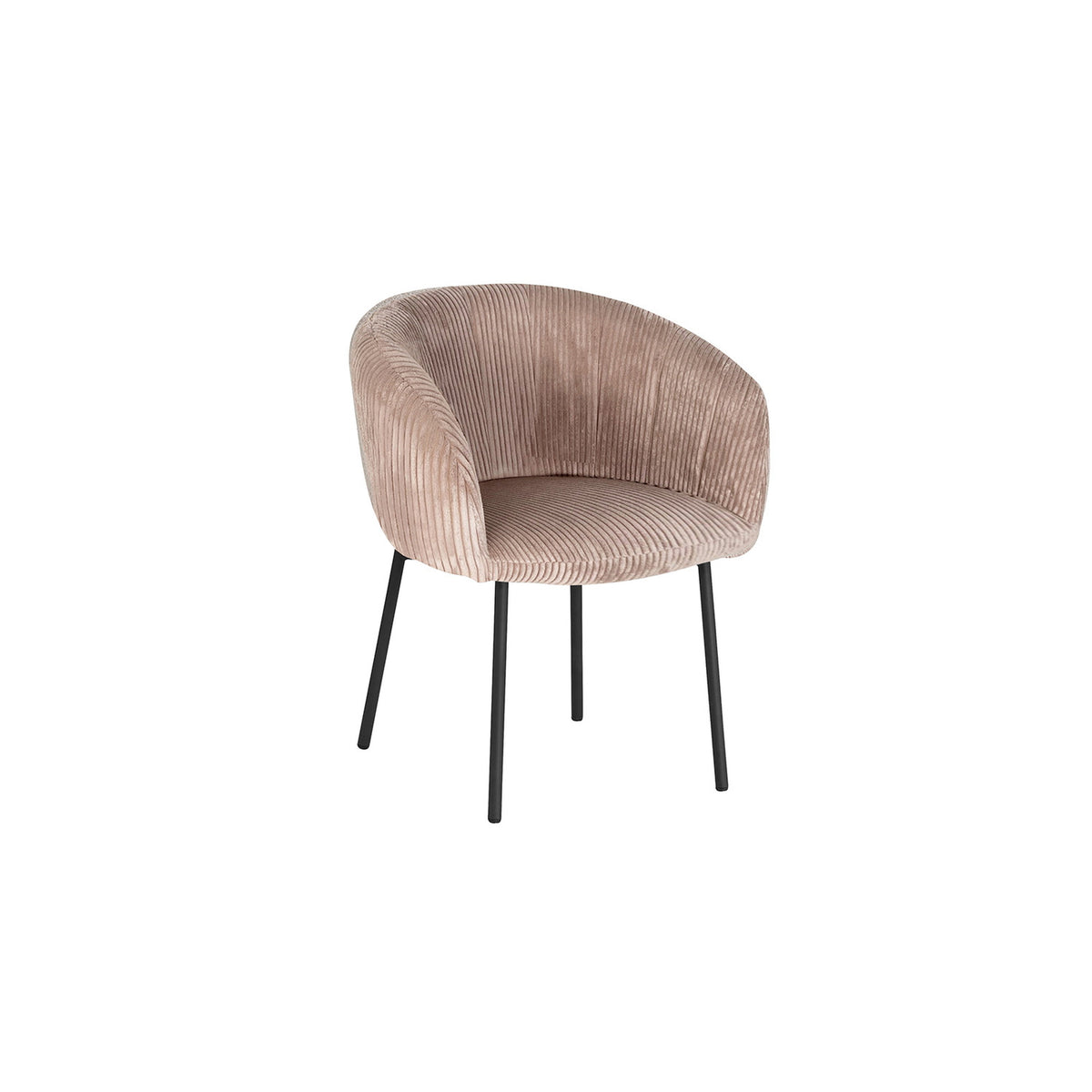 Chaise Sevilla — Tissu, bouclé ou corduroy