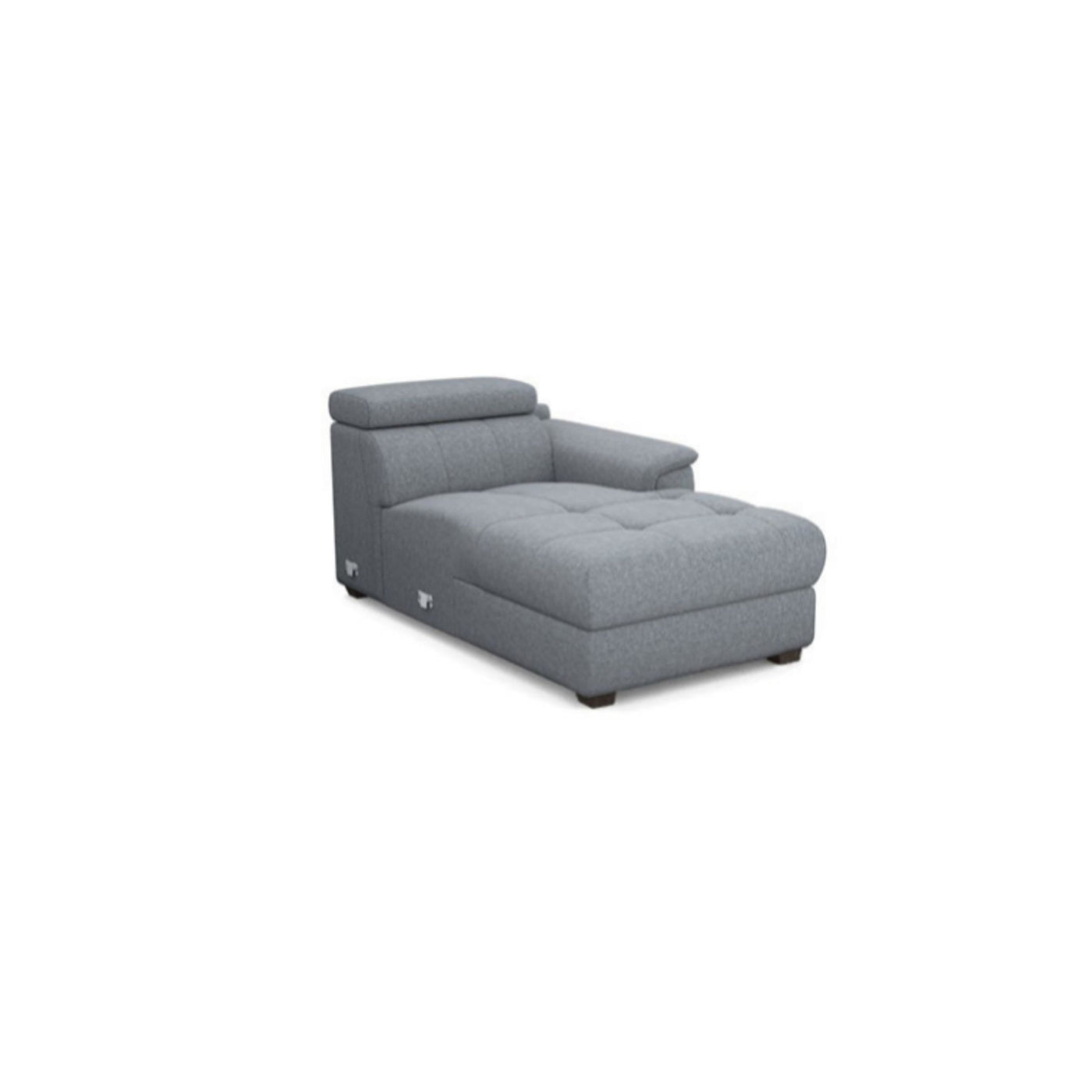 Salon d'angle modulaire Atlanta — Gris bleuté