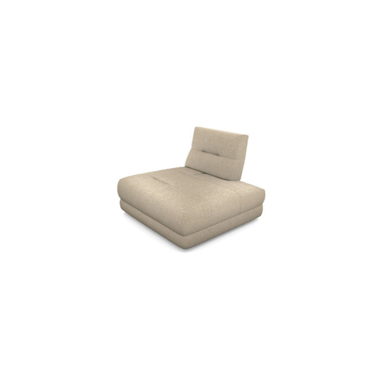 Salon d'angle modulaire Flux — Beige sable