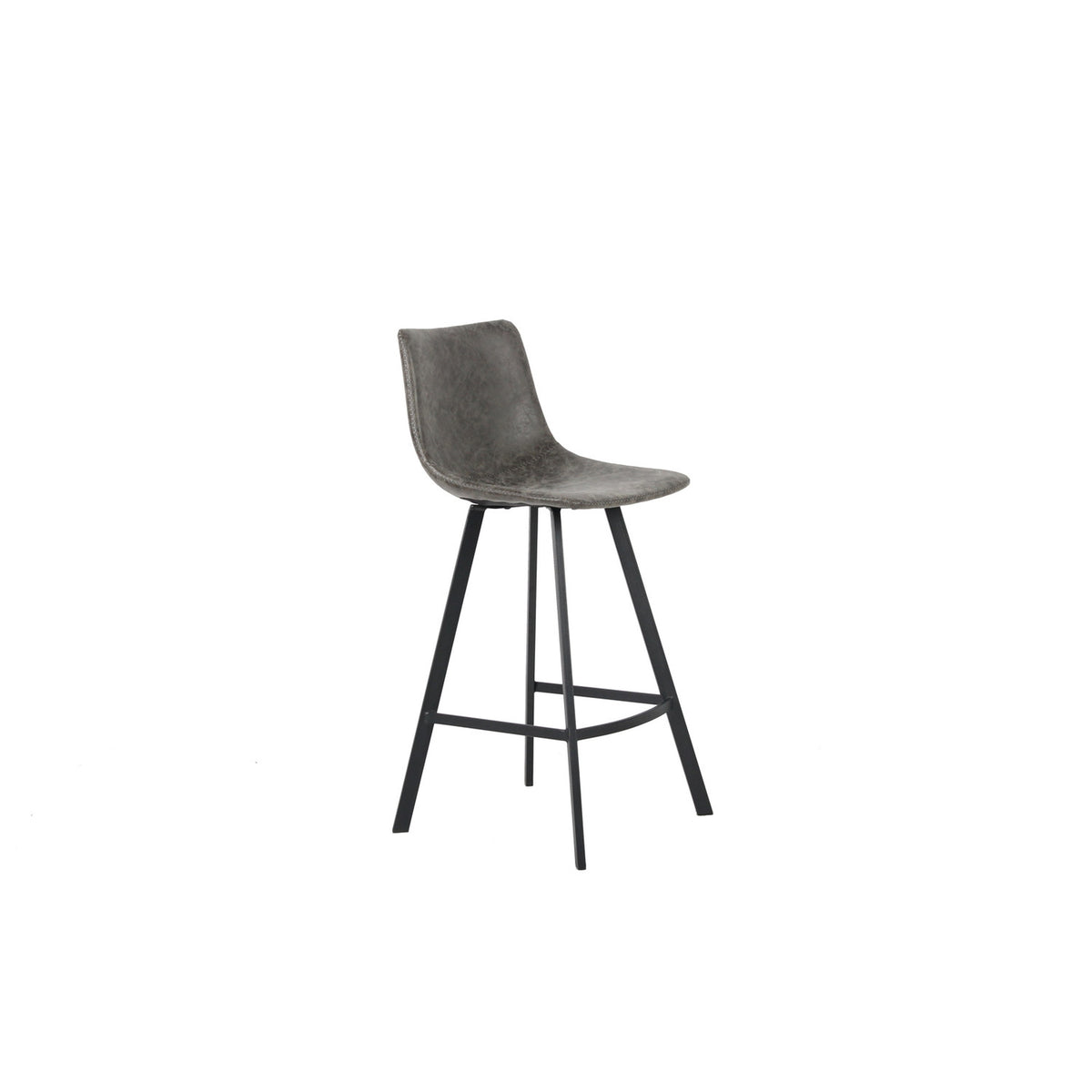 Chaise de comptoir Ozan — Simili cuir