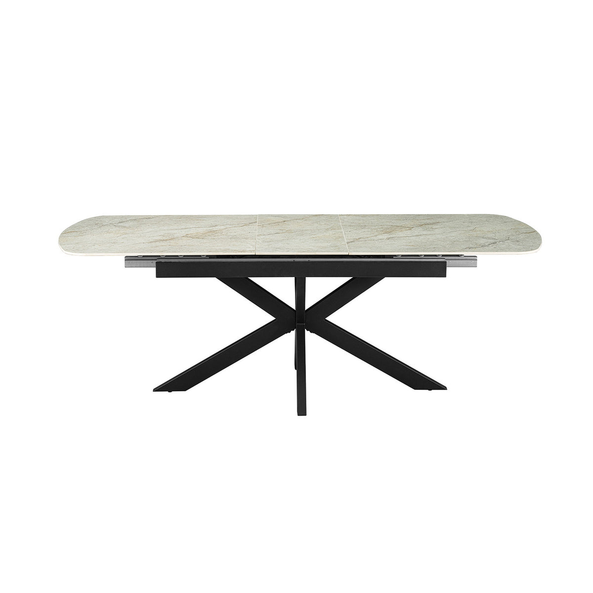 Table extensible Hestia — 180-220 cm, ovale danoise