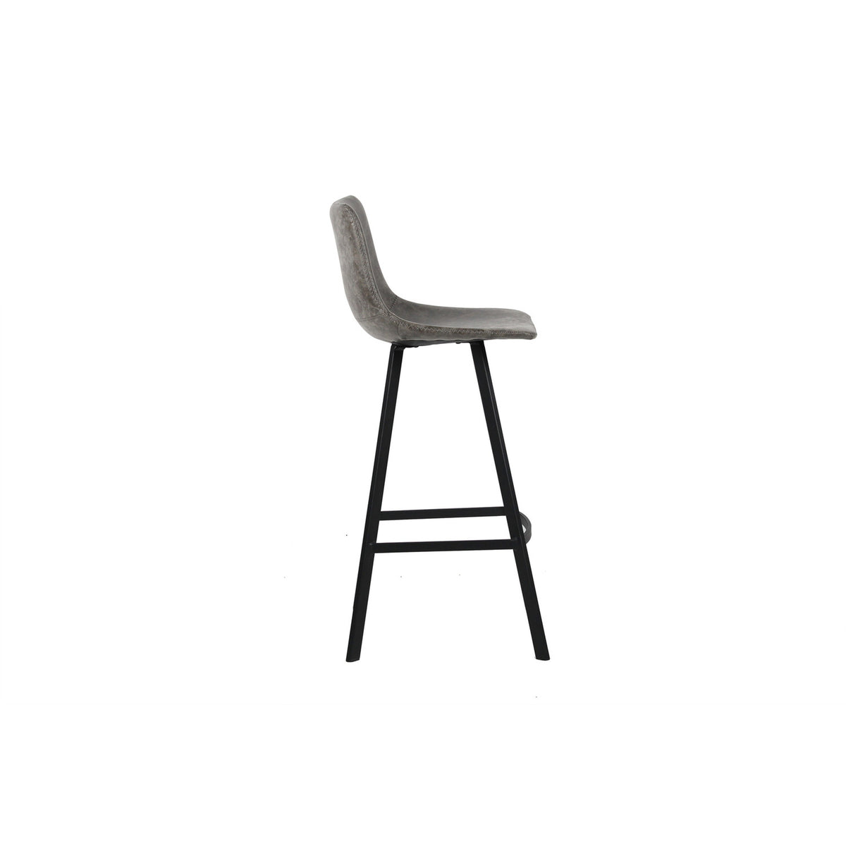 Tabouret de bar Ozan — PU vintage