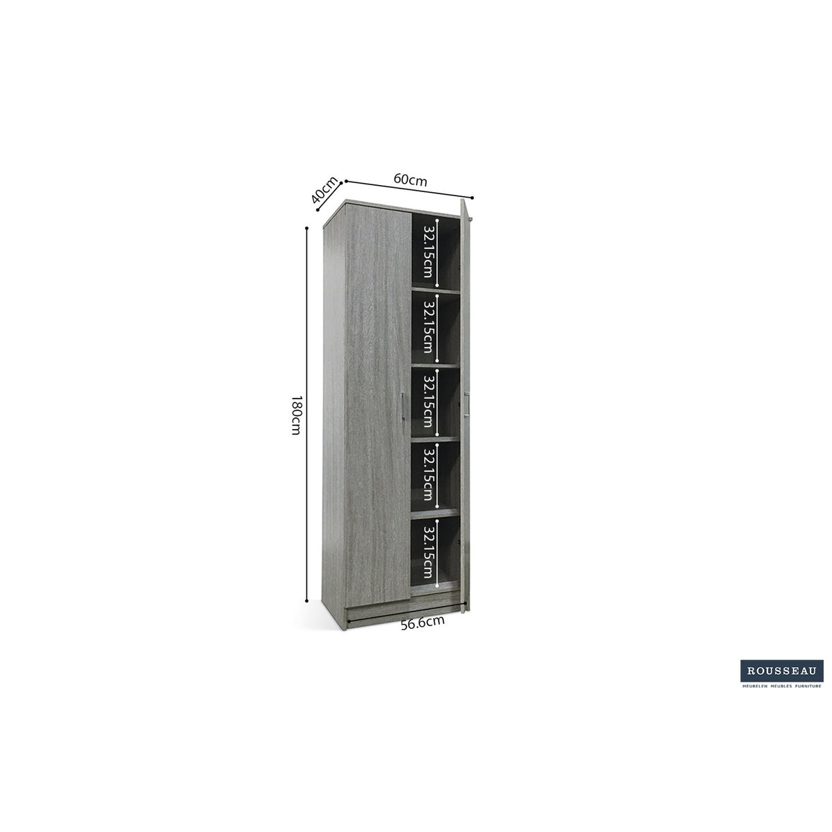 Armoire de rangement Ray — 2 ou 3 portes