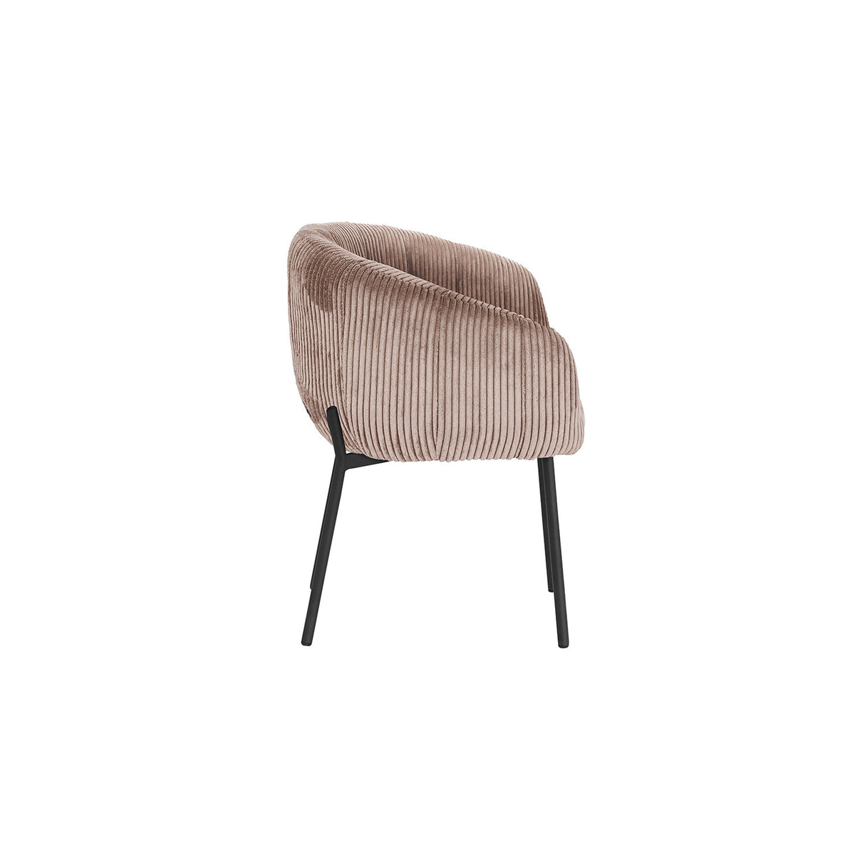 Chaise Sevilla — Tissu, bouclé ou corduroy