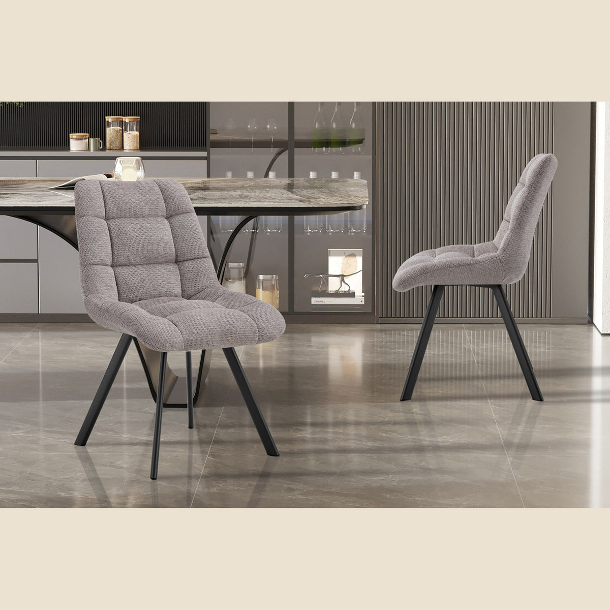 Chaise Lizzy — Tissu