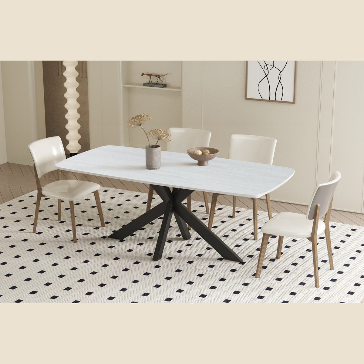Table Apollo — Pierre, ovale ou ronde
