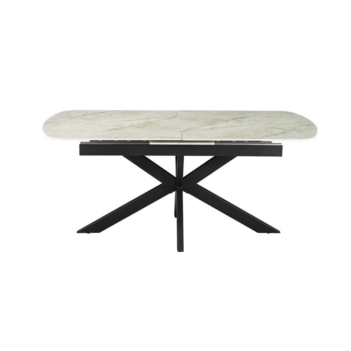 Table extensible Hestia — 180-220 cm, ovale danoise