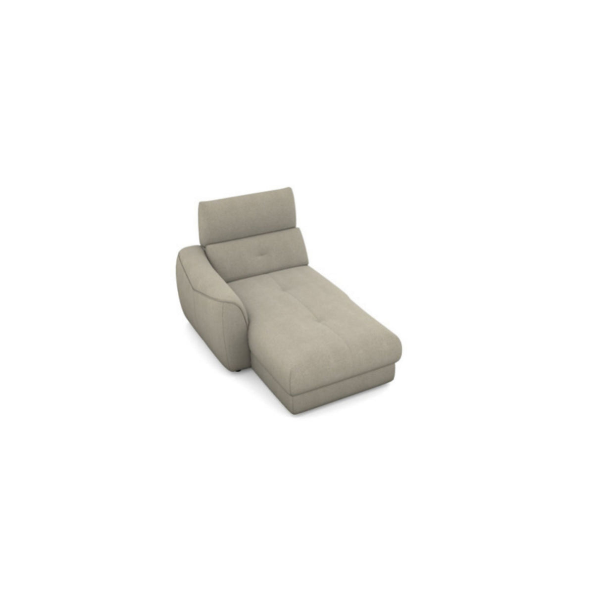 Salon d'angle modulaire Gordon — Beige taupe