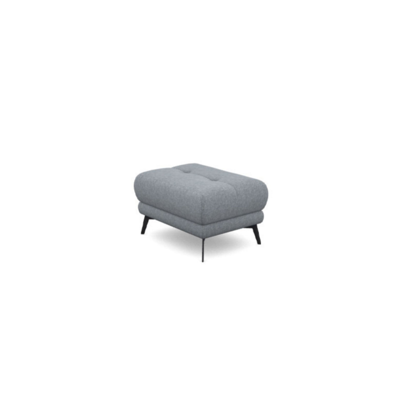 Salon d'angle modulaire Lenon — Gris clair chiné