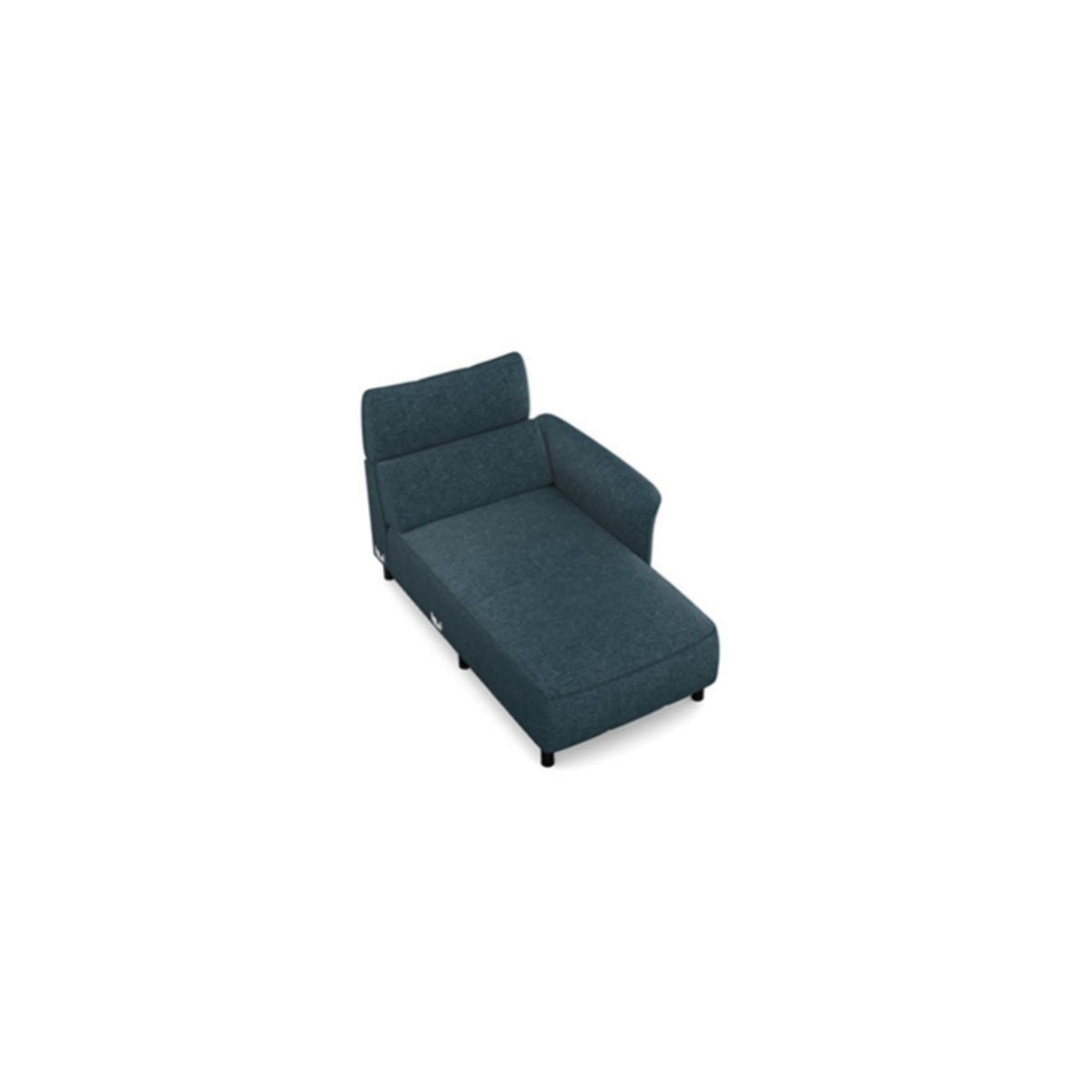 Salon d'angle modulaire Jazz — Bleu pétrole