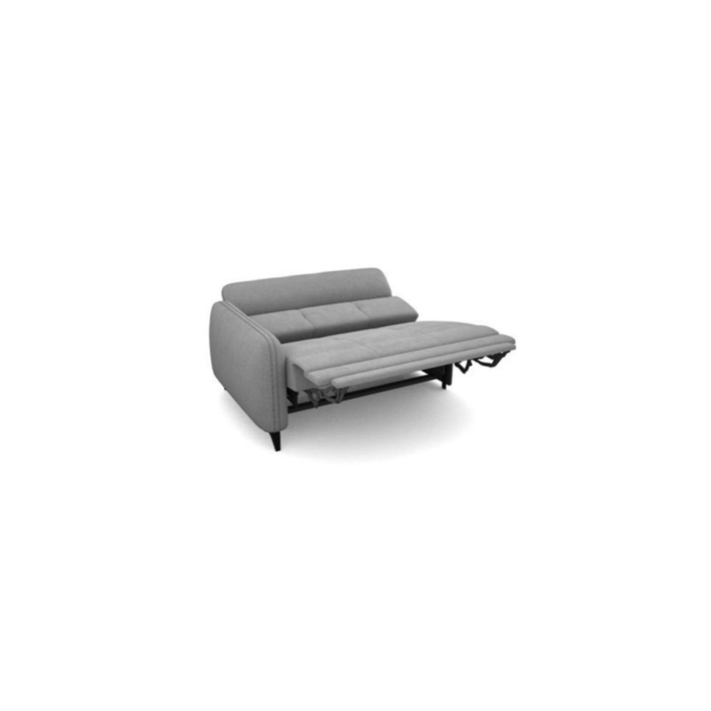 Salon d'angle modulaire Bolt — Gris clair chiné