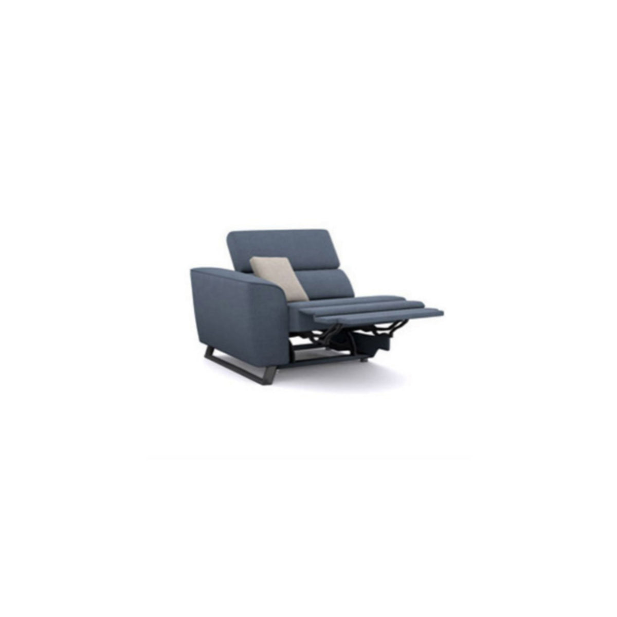 Salon d'angle modulaire Milton — Gris clair chiné