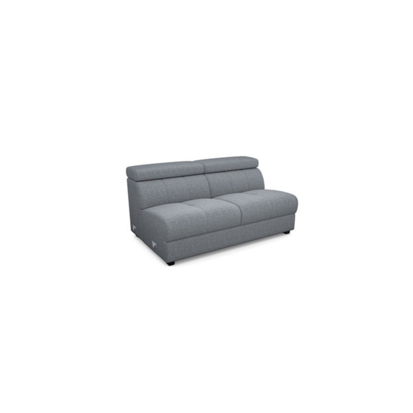 Salon d'angle modulaire Atlanta — Gris bleuté