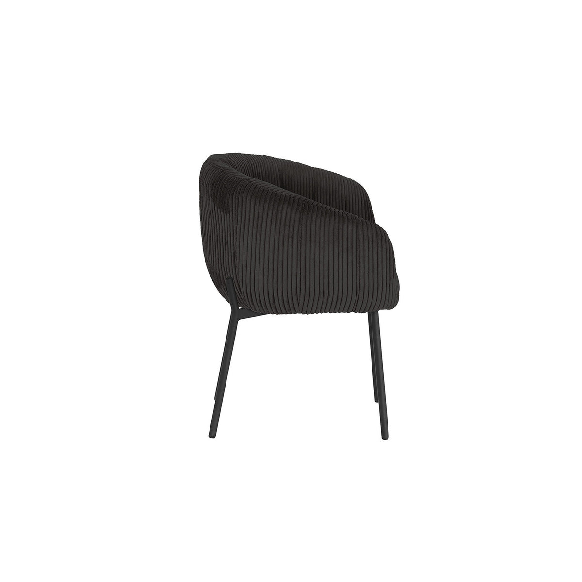 Chaise Sevilla — Tissu, bouclé ou corduroy