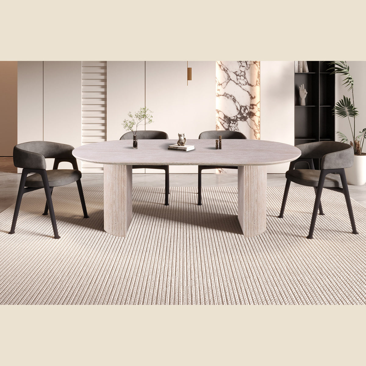 Table Lagos — Ovale ou ronde