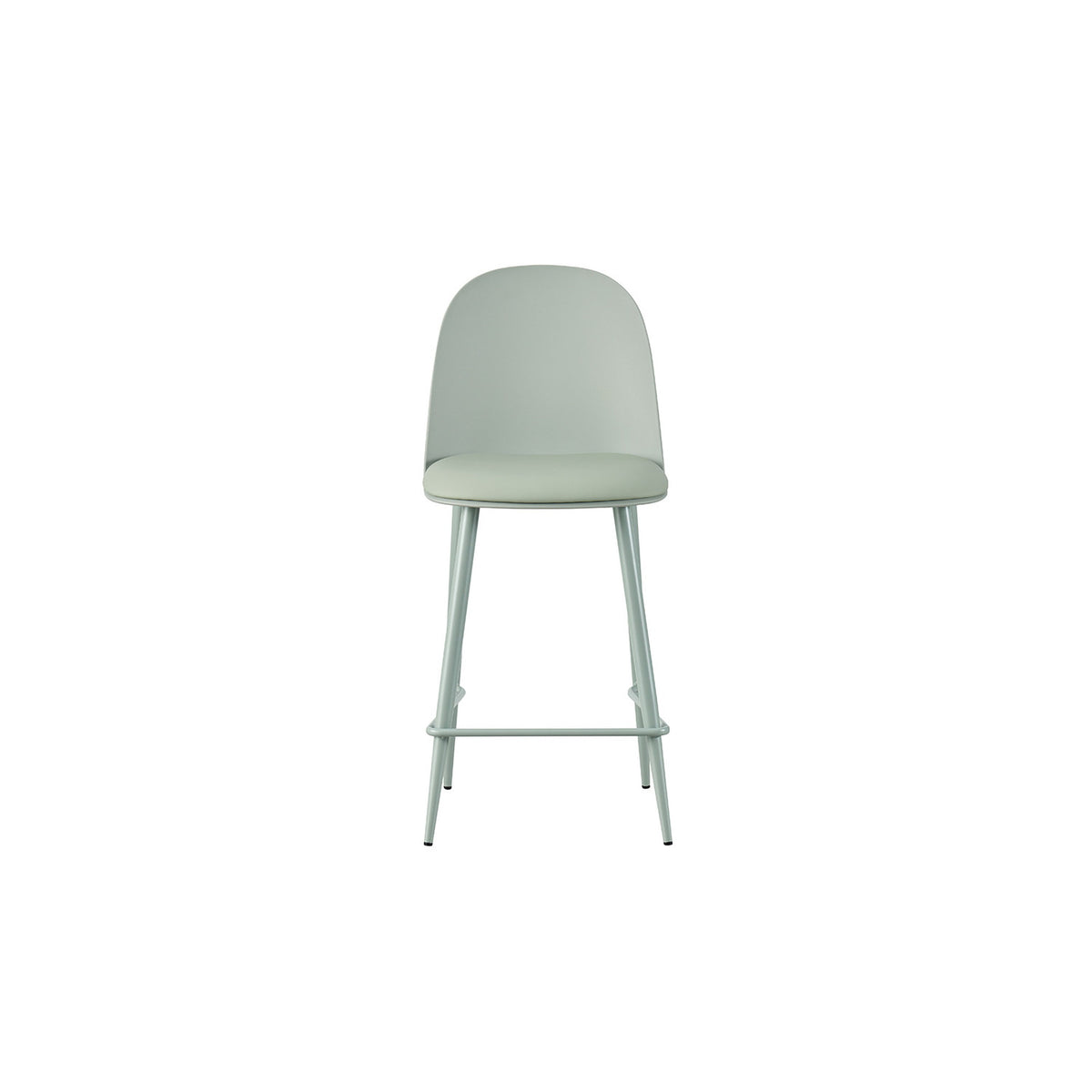 Chaise de comptoir Jasmin — Coque PP et coussin