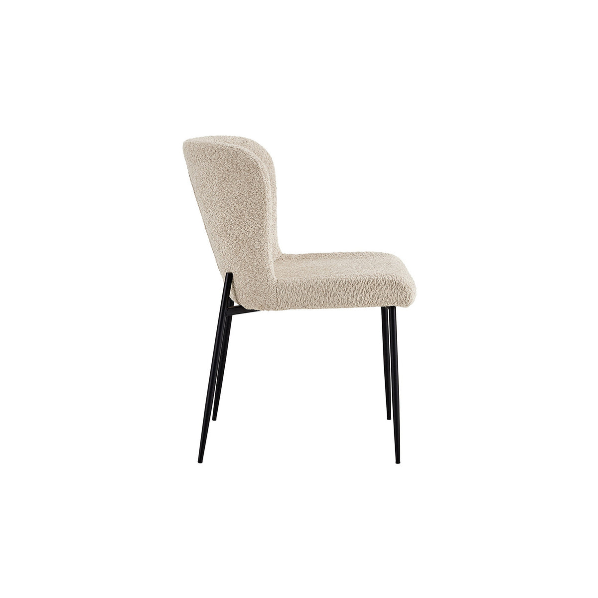 Chaise Lisa — Bouclé ou tissu