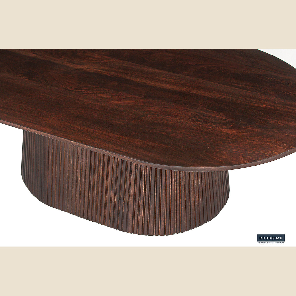 Table basse Miguel — Manguier, ronde ou ovale