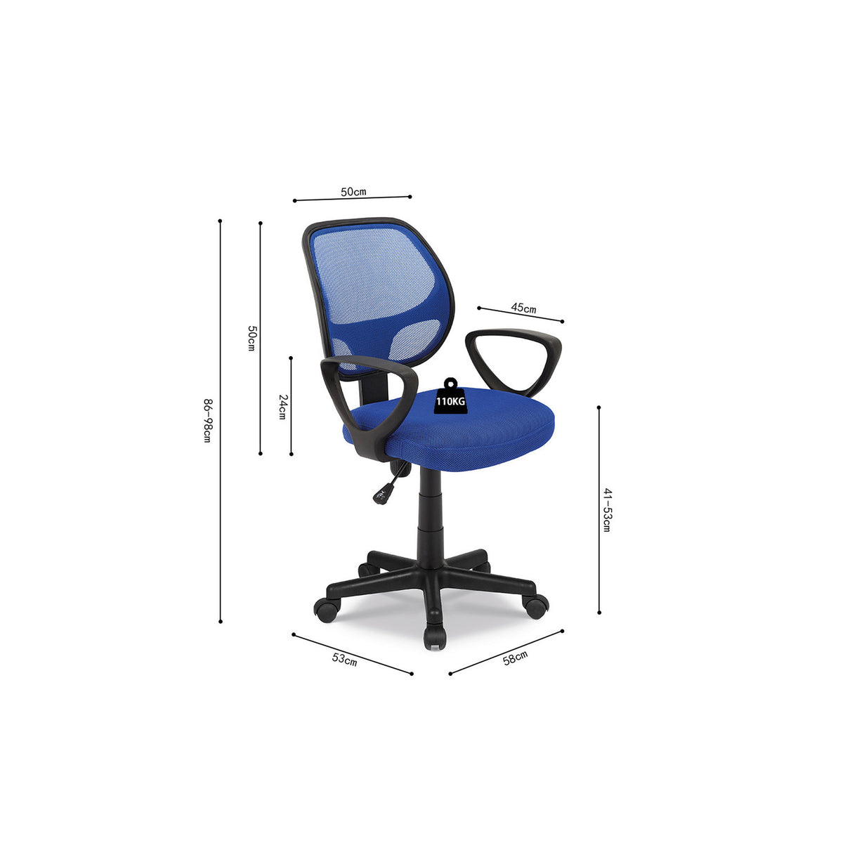 Chaise de bureau Hippa — Mesh