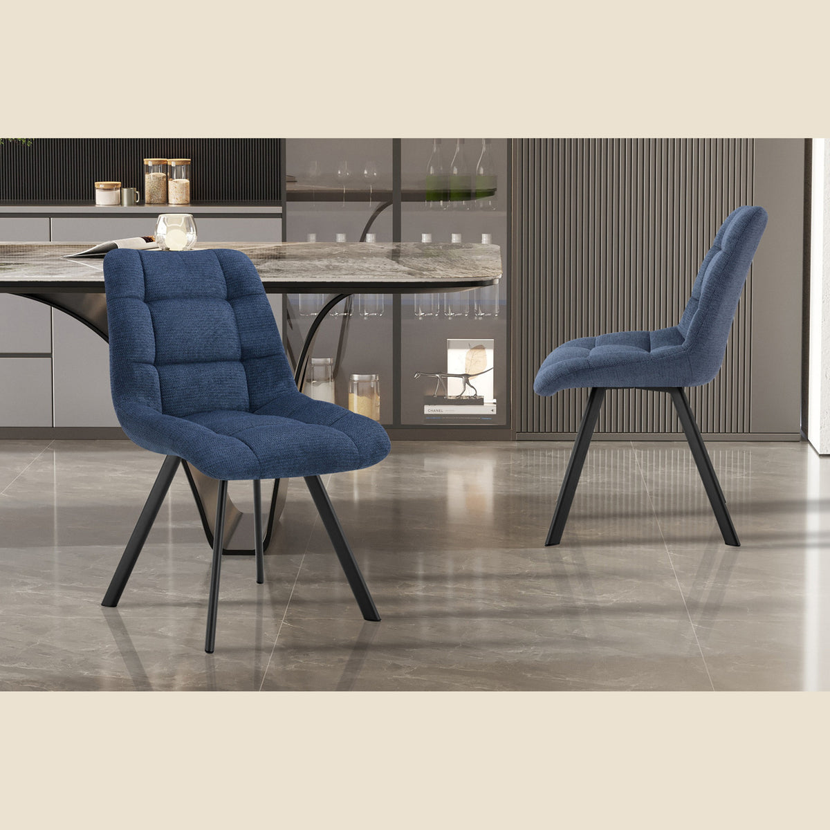Chaise Lizzy — Tissu