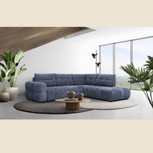 Salon d'angle modulaire Alias — Bleu chiné
