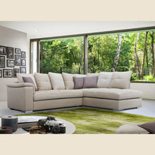 Salon d'angle modulaire Evans — Beige