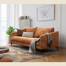 Salon d'angle modulaire Josh — Cognac