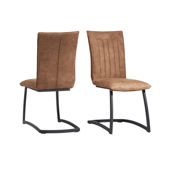 Chaise Amara (lot de 2) — Microfibre