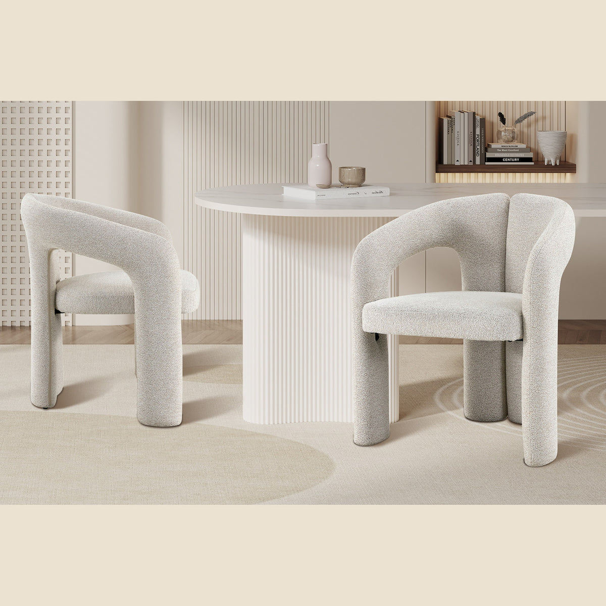 Chaise Beja — Tissu