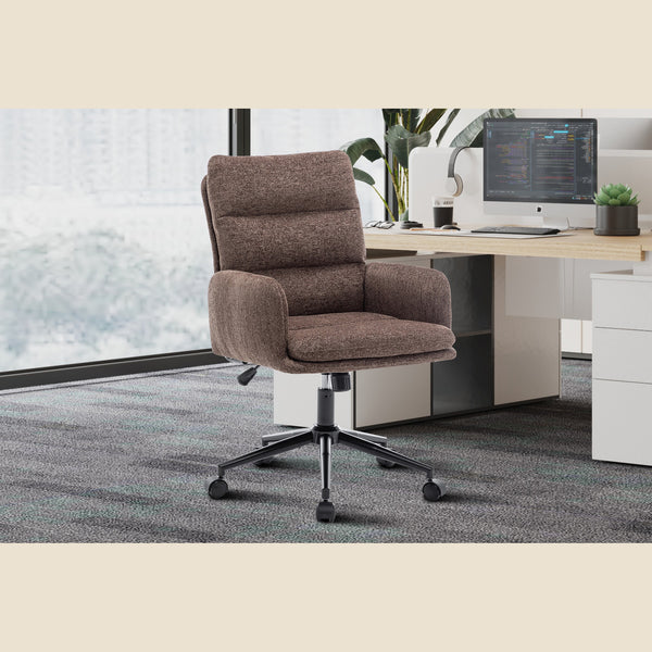 Chaise de bureau Aimé — Tissu