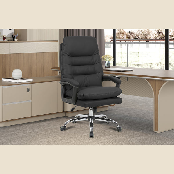 Chaise de bureau Daniel — Simili cuir